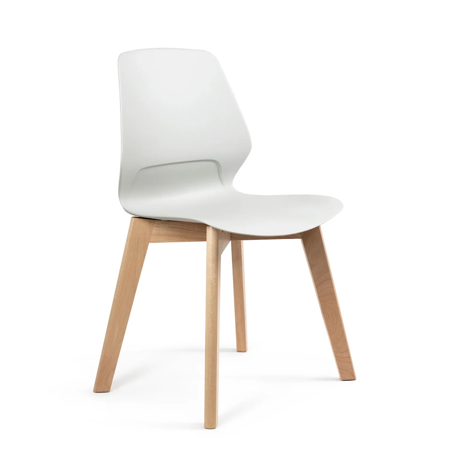 Silla de Visita KOLBE Base Madera