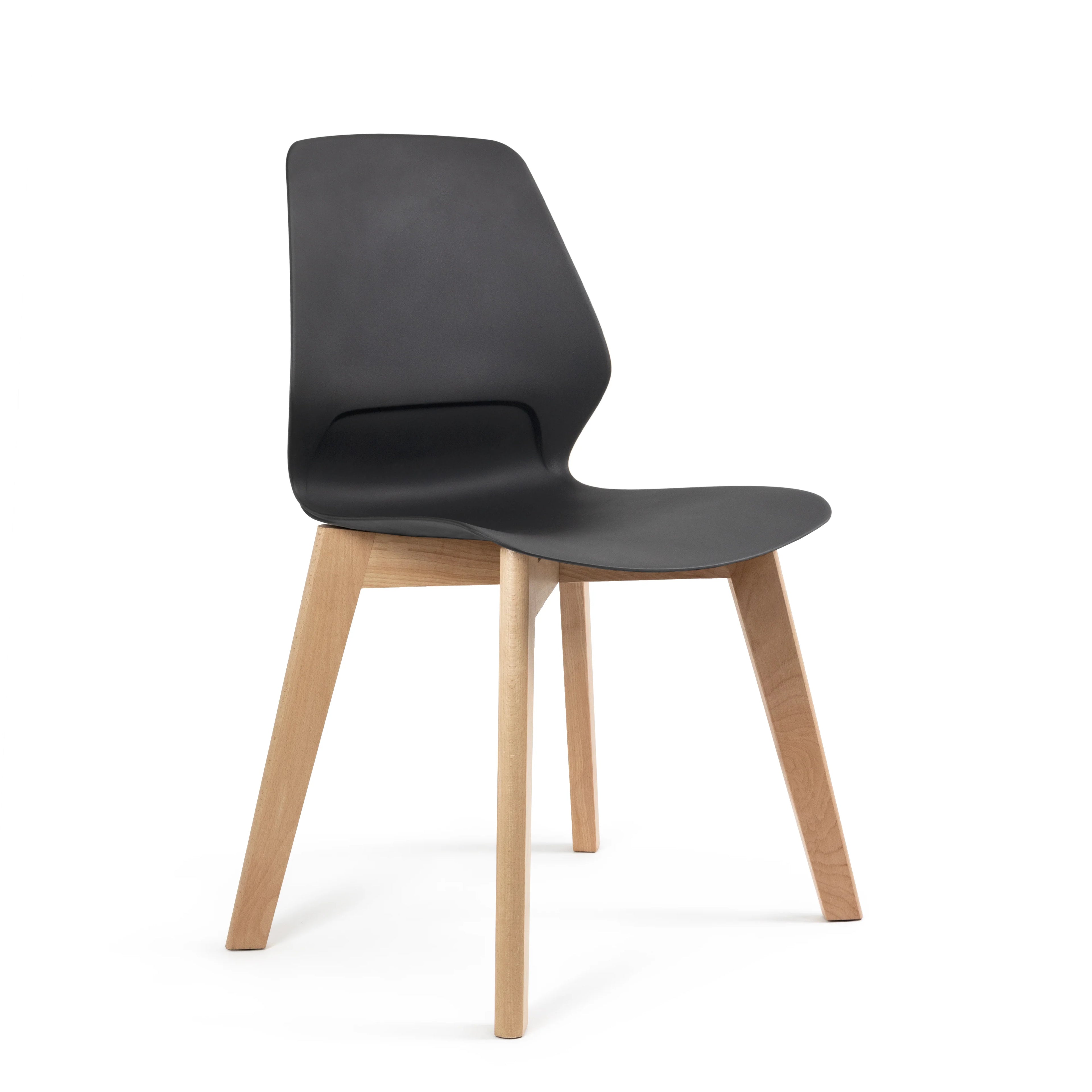 Silla de Visita KOLBE Base Madera